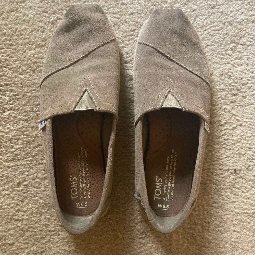 Suede Espadrilles Toms